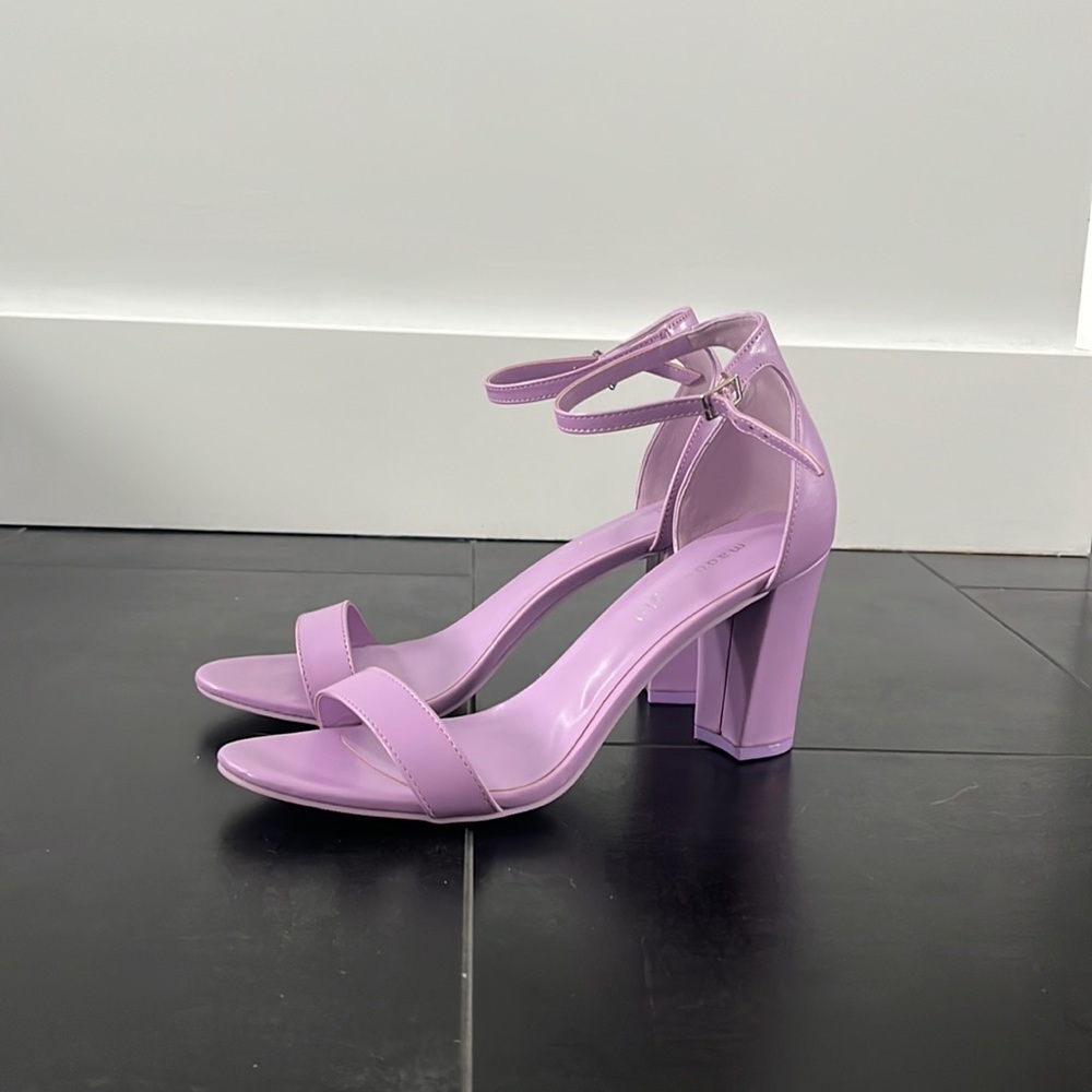 MADDEN GIRL violet heels size 10 Women’s